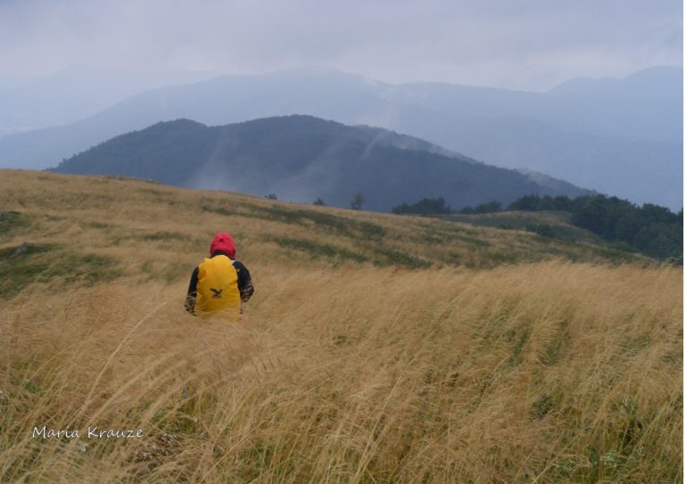 W sierpniu na beskidzkim szlaku