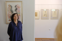 Mira Walczykowska - kuratorka wystawy