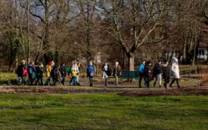 Walks and field workshops in the garden