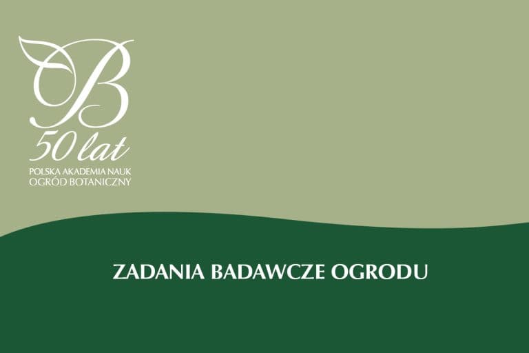 Research Tasks of the Garden