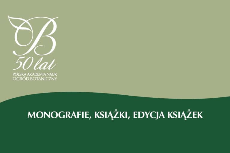 Monographs, books, book editing