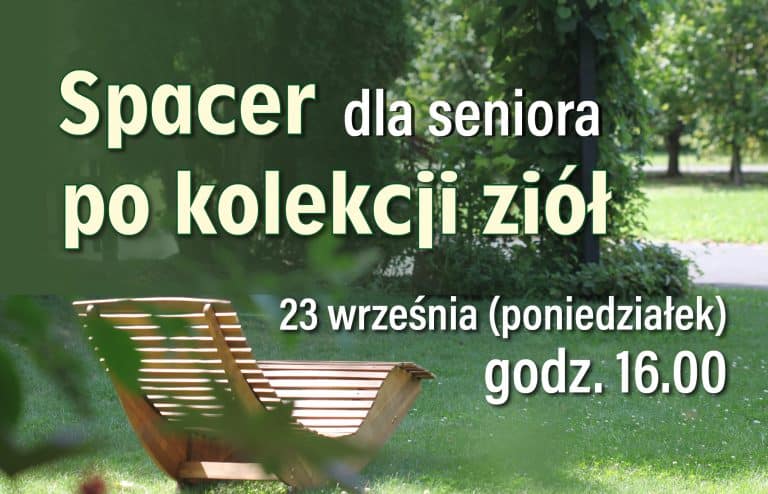 A Walk for Seniors - Farewell to Summer in the Herbs Collection.