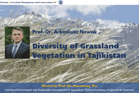 Wykład „Diversity of Grassland Vegetation in&nbsp;Tajikistan”