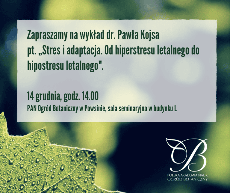 Stres i&nbsp;adaptacja. Od&nbsp;hiperstresu letalnego do&nbsp;hipostresu letalnego