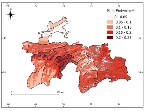 How can climate change affect endemic species diversity? - A lesson from the past using the example of a mountain biodiversity hotspot in Tajikistan