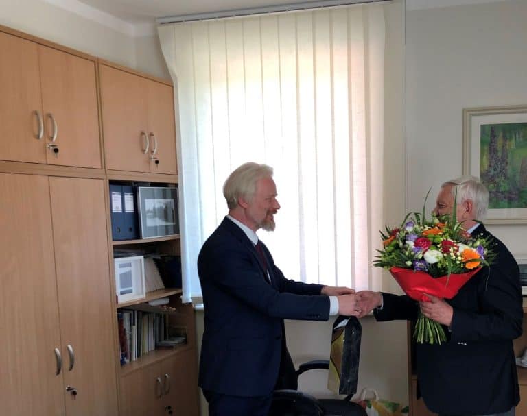 50 lat pracy zawodowej prof.&nbsp;dra hab. Jerzego Puchalskiego