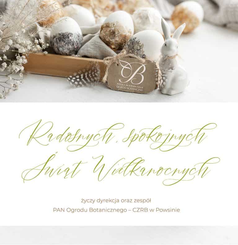 We wish you a happy and peaceful Easter holiday