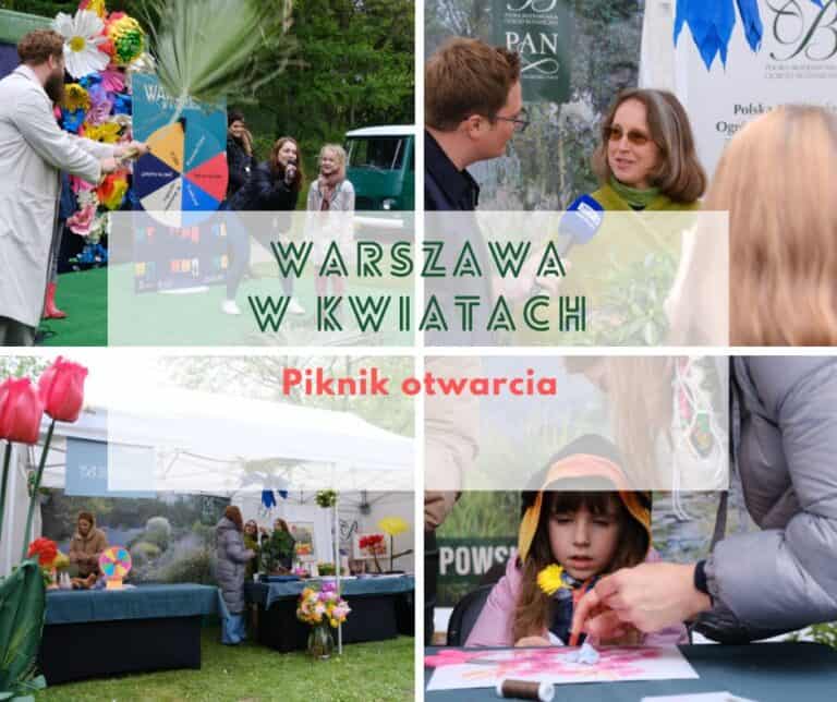 Warsaw in flowers - opening picnic