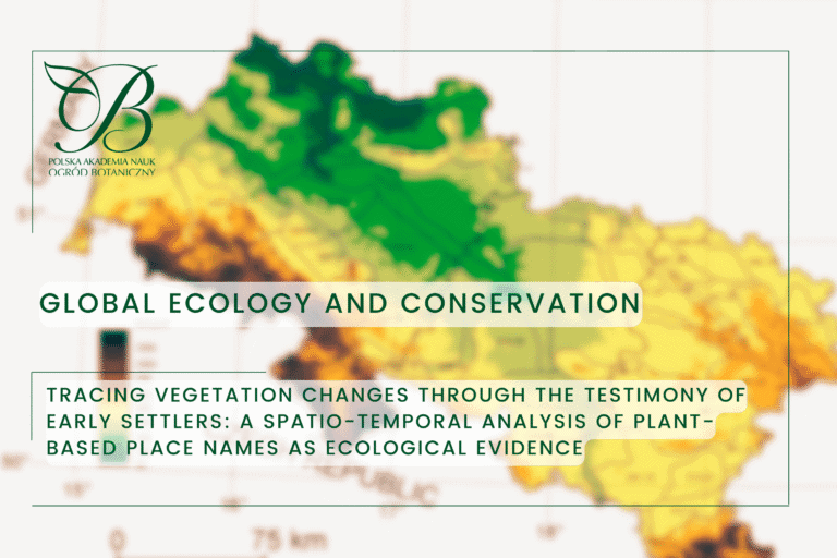 Tracing vegetation changes through the testimony of early settlers: A&nbsp;spatio-temporal analysis of plant-based place names as&nbsp;ecological evidence