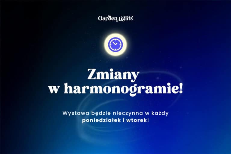 Nowe ramy funkcjonowania Ogrodu Świateł