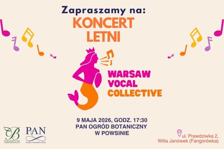 Koncert letni Warsaw Vocal Collecitve