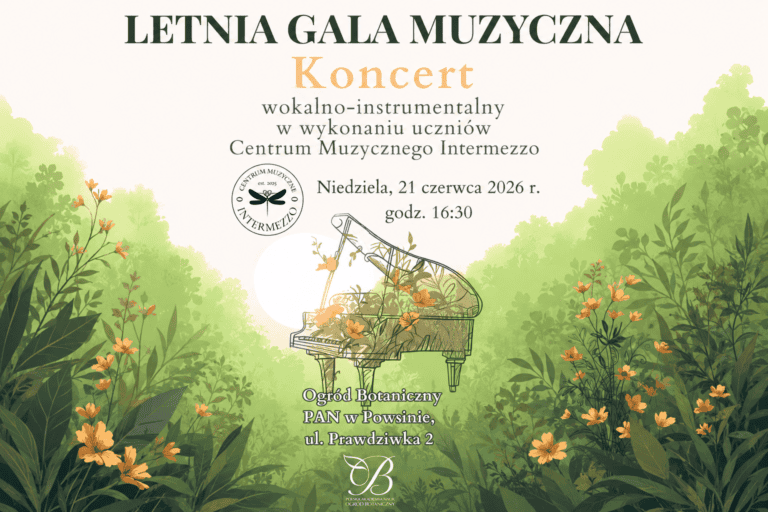 Letnia Gala Muzyczna: koncert Intermezzo – 21 czerwca