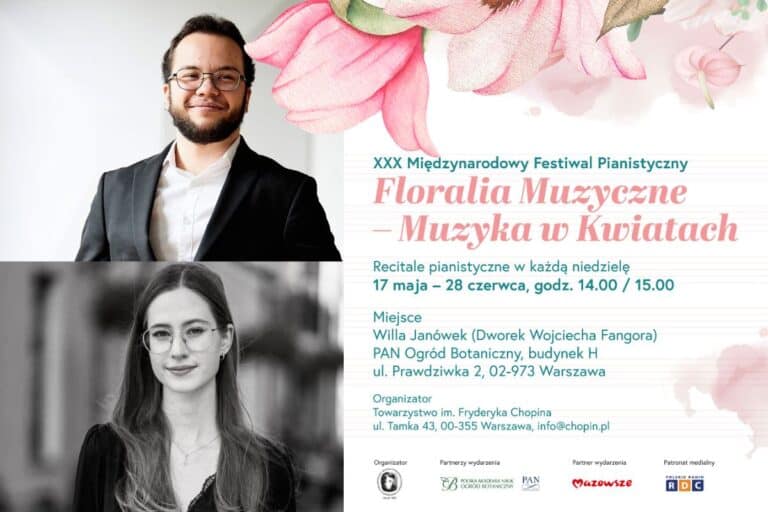 „Floralia Muzyczne – Music in Flowers” 2026 – Closing Concert – June 28